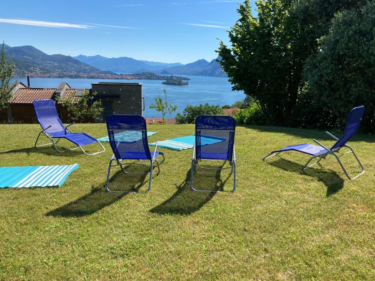 Armonie Del Lago - Lakeview Retreat With Private Garden, Pool & Jacuzzi Baveno Luaran gambar
