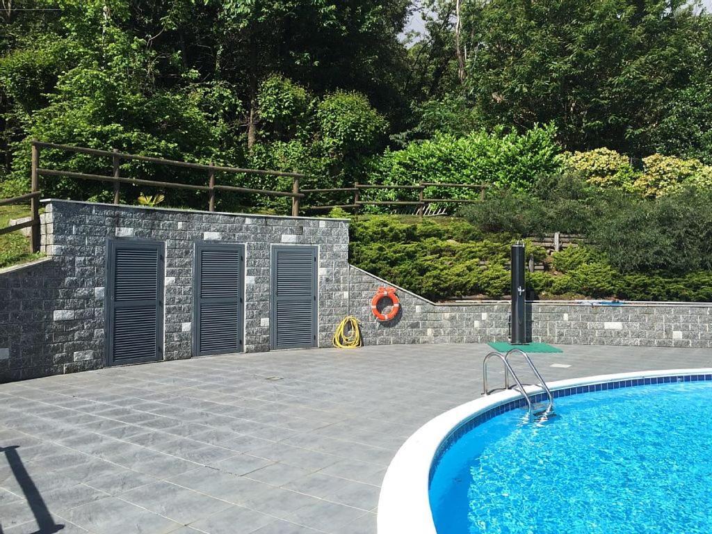 Armonie Del Lago - Lakeview Retreat With Private Garden, Pool & Jacuzzi Baveno Luaran gambar